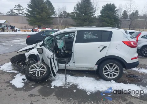 2012 Kia Sportage Lx из США, поврежденный, VIN KNDPB3A22C7215532